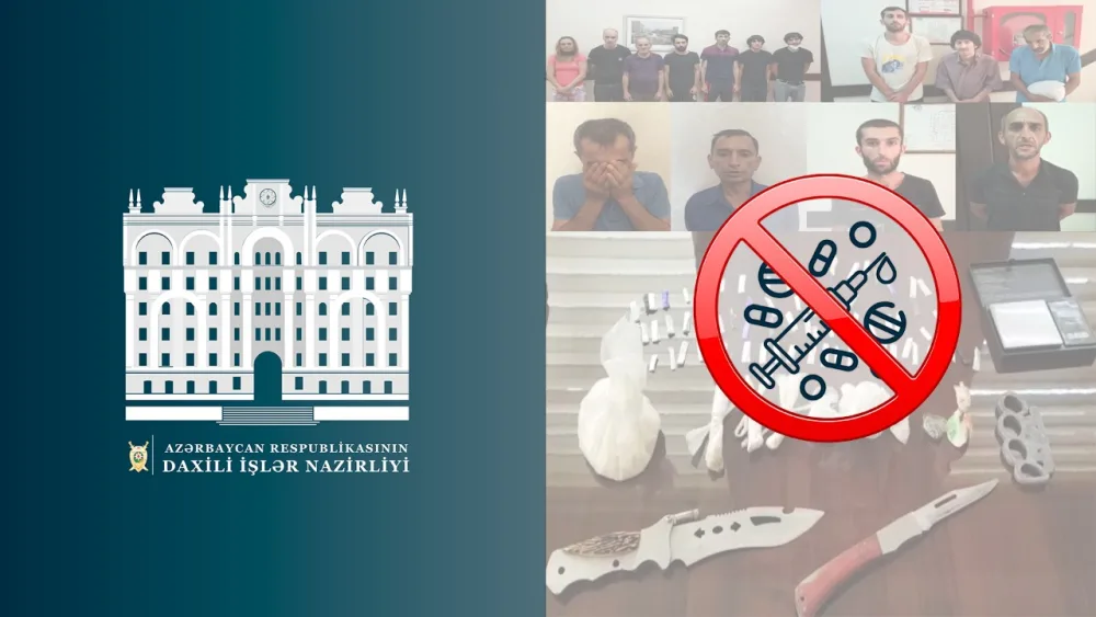 Suraxanıda narkotik satan 14 nəfər saxlanıldı - Foto/Video