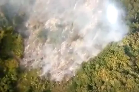 FHN Qəbələdəki yanğınla bağlı məlumat yaydı - Video