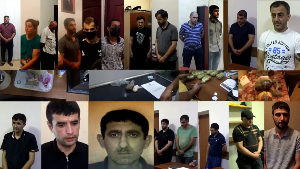 Narkotik satan şəbəkəyə daxil olan daha 20 nəfər saxlanıldı - FOTO - VİDEO