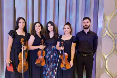 Akademik Musiqili Teatrın əməkdaşı beynəlxalq müsabiqədə iştirak etdi - FOTOLAR