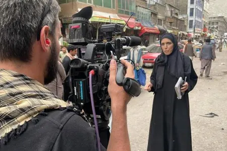 “Taliban” “CNN”in çəkiliş qrupuna hücum etdi - Video