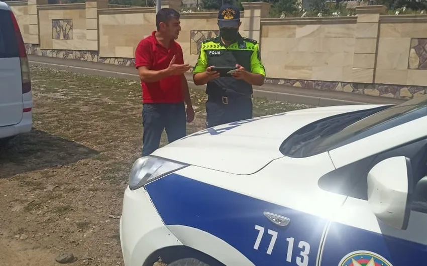 17 sürücü barəsində inzibati protokol tərtib olundu - FOTOLAR