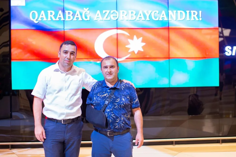 Türkiyəyə göndərilən daha 7 qazimiz sağalaraq Vətənə geri döndü