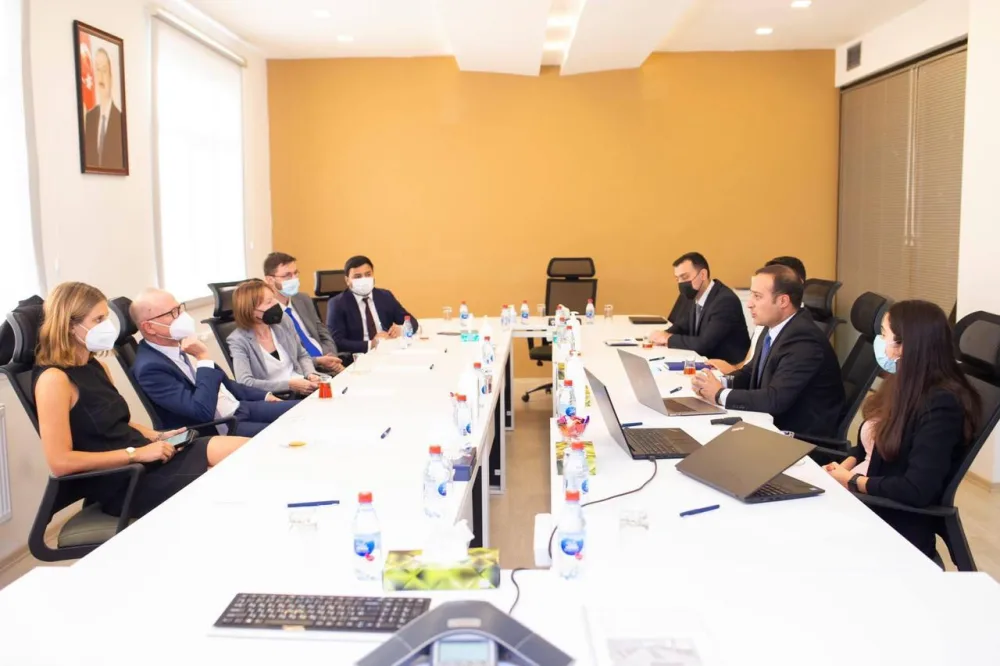 Ülvi Mehdiyev GIZ-in nümayəndə heyəti ilə görüşdü