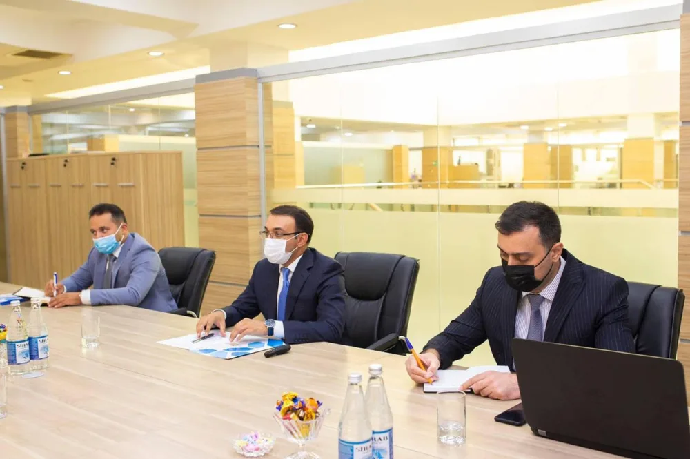 Ülvi Mehdiyev GIZ-in nümayəndə heyəti ilə görüşdü