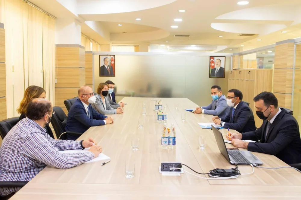 Ülvi Mehdiyev GIZ-in nümayəndə heyəti ilə görüşdü
