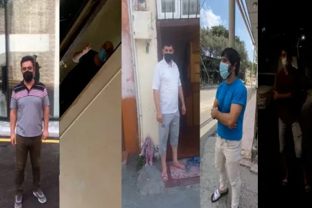 Bakıda 8 nəfər aktiv koronavirus xəstəsi ictimai yerlərdə saxlanıldı - Video