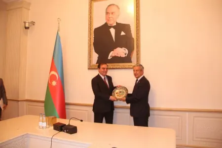 Özbəkistan səfiri Gəncəyə səfər edib - FOTO