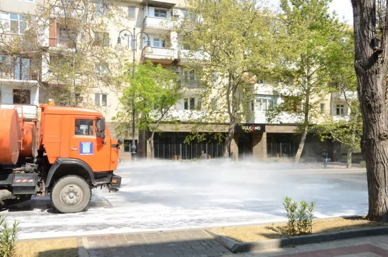 Bakıda növbəti dezinfeksiya aparılır