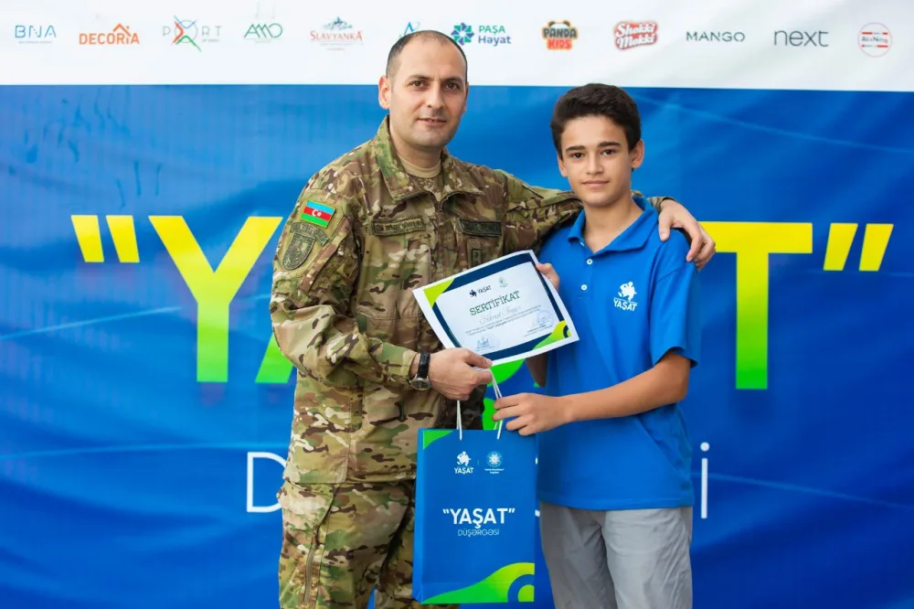 "YAŞAT" düşərgəsi başa çatdı - FOTOLAR