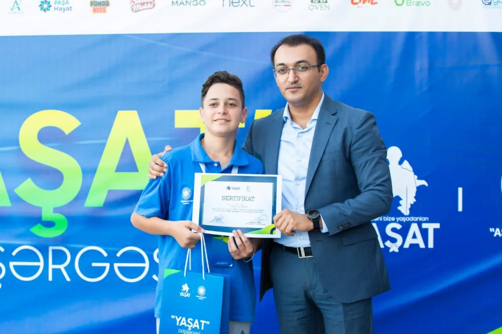 "YAŞAT" düşərgəsi başa çatdı - FOTOLAR