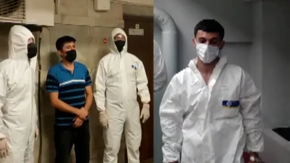 Koronavirus xəstələri ictimai nəqliyyatda belə saxlanıldı - Video/Foto