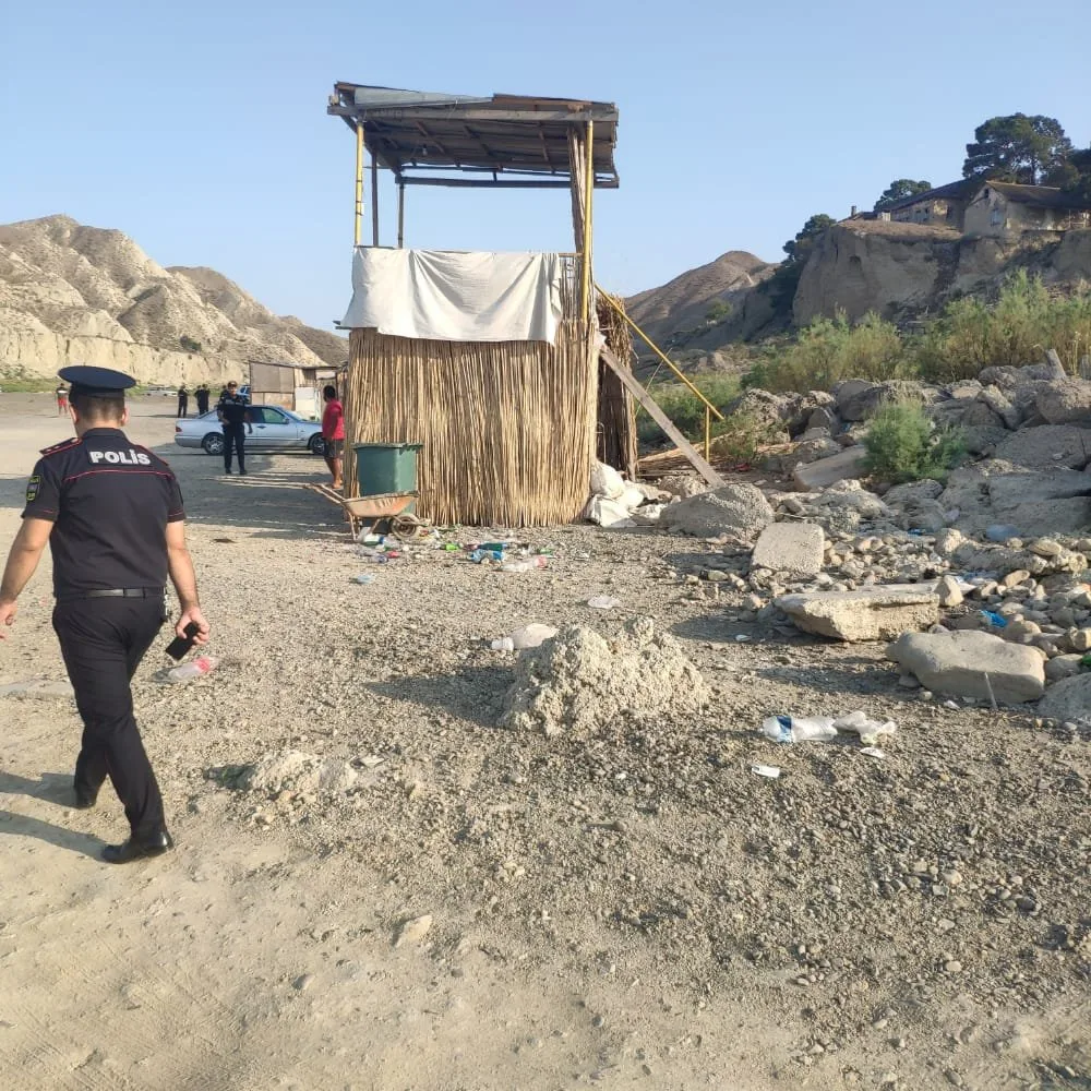 Mingəçevirdə ətraf mühiti çirkləndirənlər barəsində qanuni tədbir görüldü - Foto