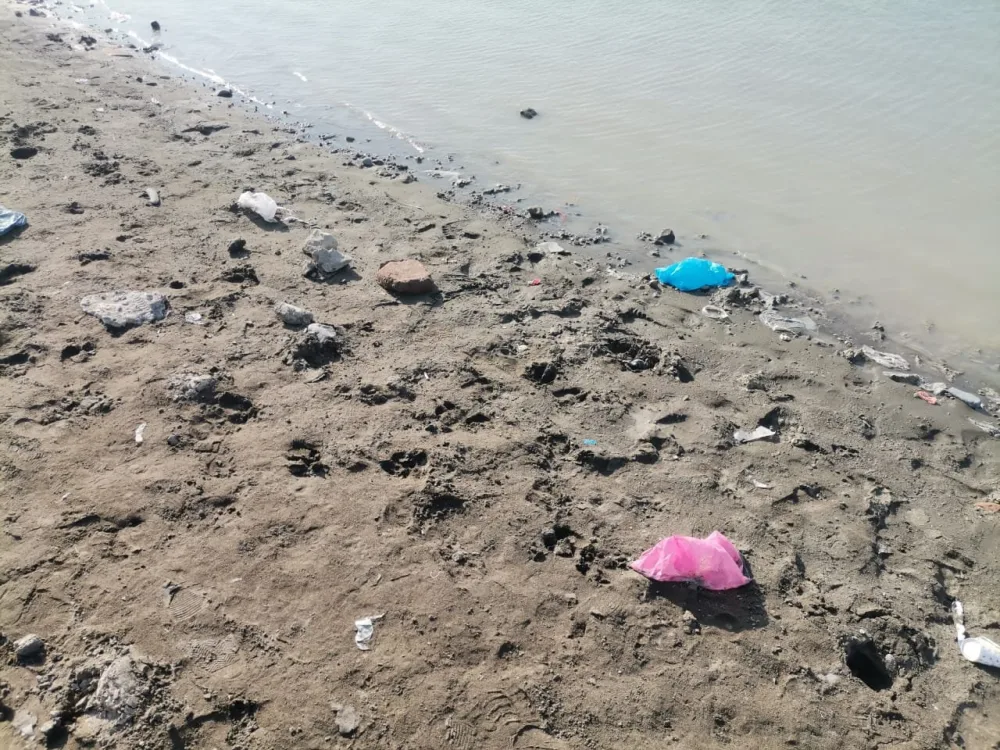 Mingəçevirdə ətraf mühiti çirkləndirənlər barəsində qanuni tədbir görüldü - Foto