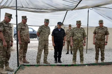 Zakir Həsənov “Üç qardaş - 2021” təliminin yüksək səviyyədə keçirilməsinə dair göstəriş verdi