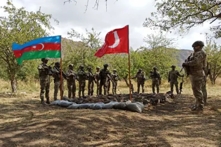 Laçın rayonunda Azərbaycan-Türkiyə birgə təlimi başladı - Fotolar