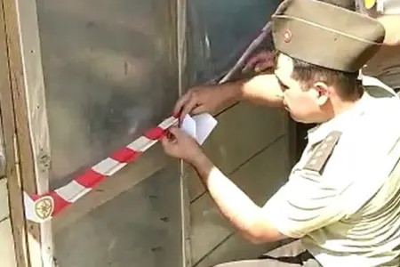 Şəmkirdə ticarət mərkəzindəki obyektlərin fəaliyyəti dayandırıldı - Video