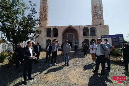 Türkdilli Dövlətlərin Əməkdaşlıq Şurası iqtisadiyyat nazirliklərinin nümayəndələri Ağdama səfər edib - FOTO