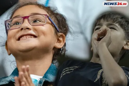 "Qarabağ"ın balaca fanatları - FOTOLAR