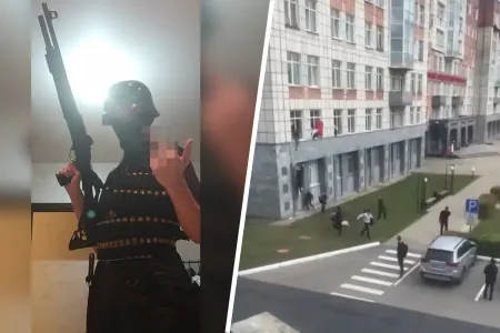 Rusiyada universitetə silahlı basqın edən - TƏLƏBƏ SAXLANILDI - YENİLƏNDİ