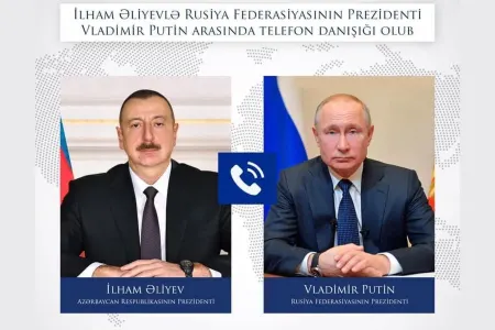 İlham Əliyev Putinə - ZƏNG ETDİ