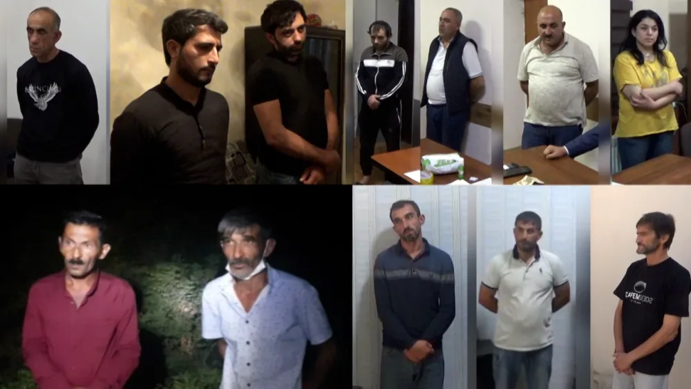 13 nəfərdən 27 kiloqram narkotik götürüldü - FOTO/VIDEO