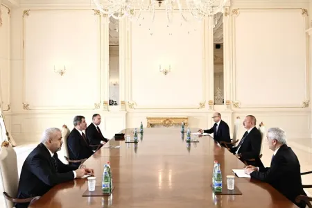 İlham Əliyev İraqın neft nazirini qəbul etdi - Yeniləndi