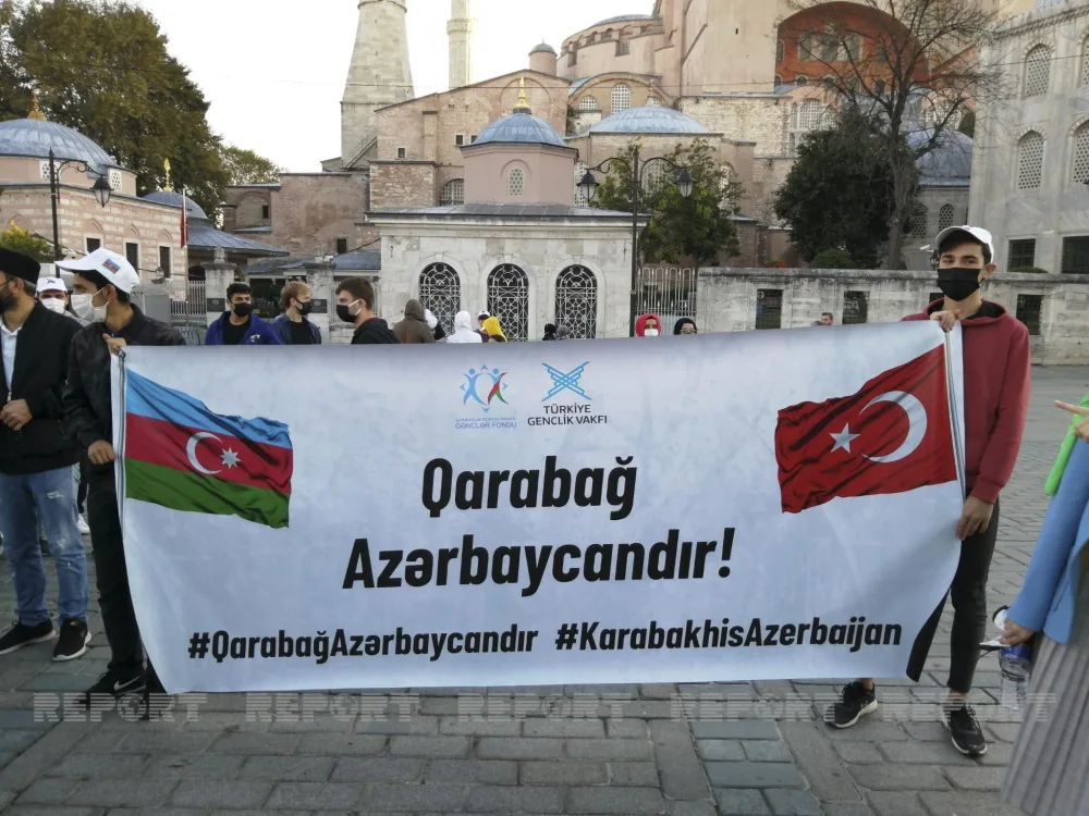 İstanbulda Vətən müharibəsi şəhidlərinin anım mərasimi keçirildi