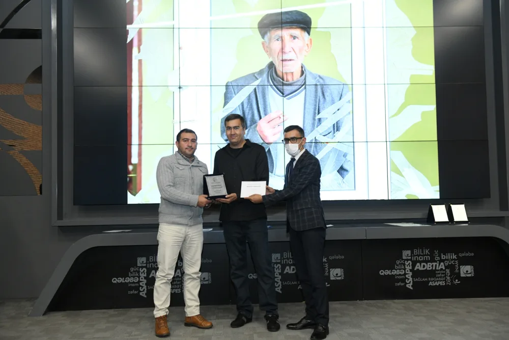 News24.az-ın əməkdaşı mükafata layiq görüldü - FOTOLAR - VİDEO