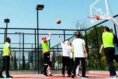 Ərdoğan basketbol oynadı – - VIDEO