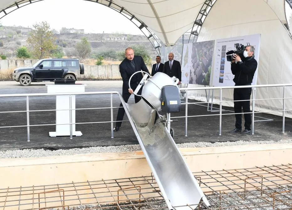 Cəbrayılda ilk mərhələdə 5 bina tikiləcək, 654 sakin köçürüləcək - FOTO