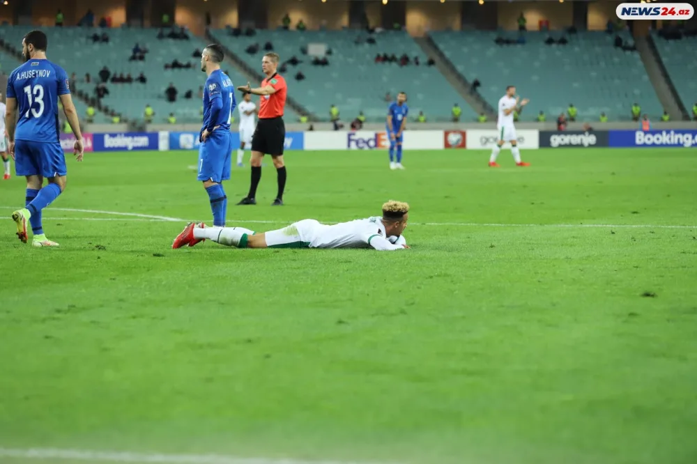 Azərbaycan millisi - DARMADAĞIN OLDU - FOTO