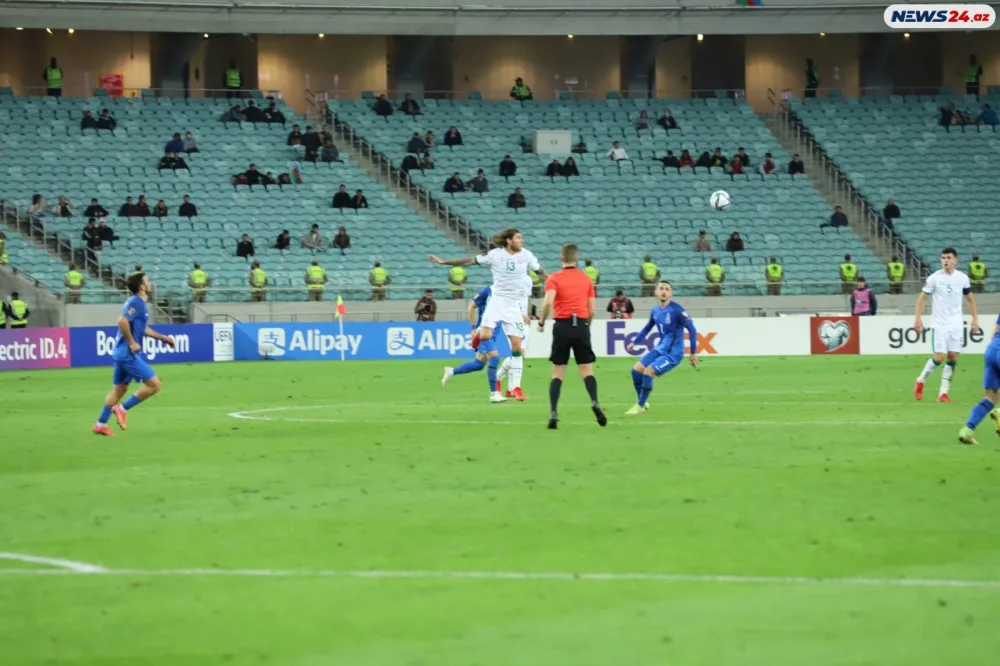 Azərbaycan millisi - DARMADAĞIN OLDU - FOTO