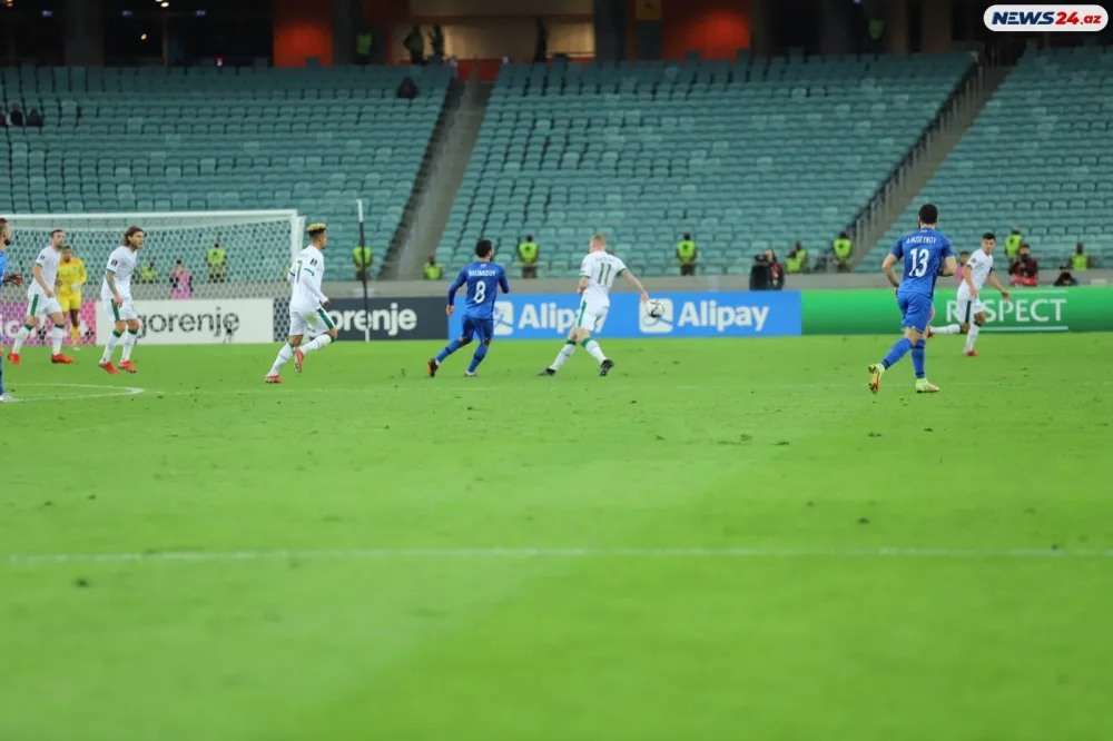 Azərbaycan millisi - DARMADAĞIN OLDU - FOTO