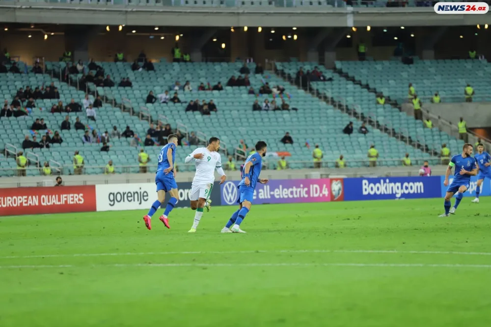 Azərbaycan millisi - DARMADAĞIN OLDU - FOTO