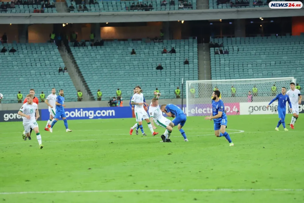 Azərbaycan millisi - DARMADAĞIN OLDU - FOTO