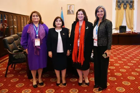 Sahibə Qafarova Aliya El-Yassirlə görüşdü