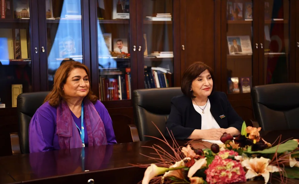 Sahibə Qafarova Aliya El-Yassirlə görüşdü