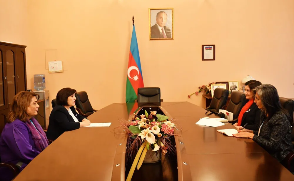 Sahibə Qafarova Aliya El-Yassirlə görüşdü