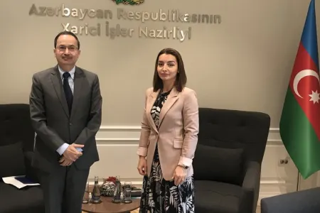 Leyla Abdullayeva Bilal Haye ilə görüşdü