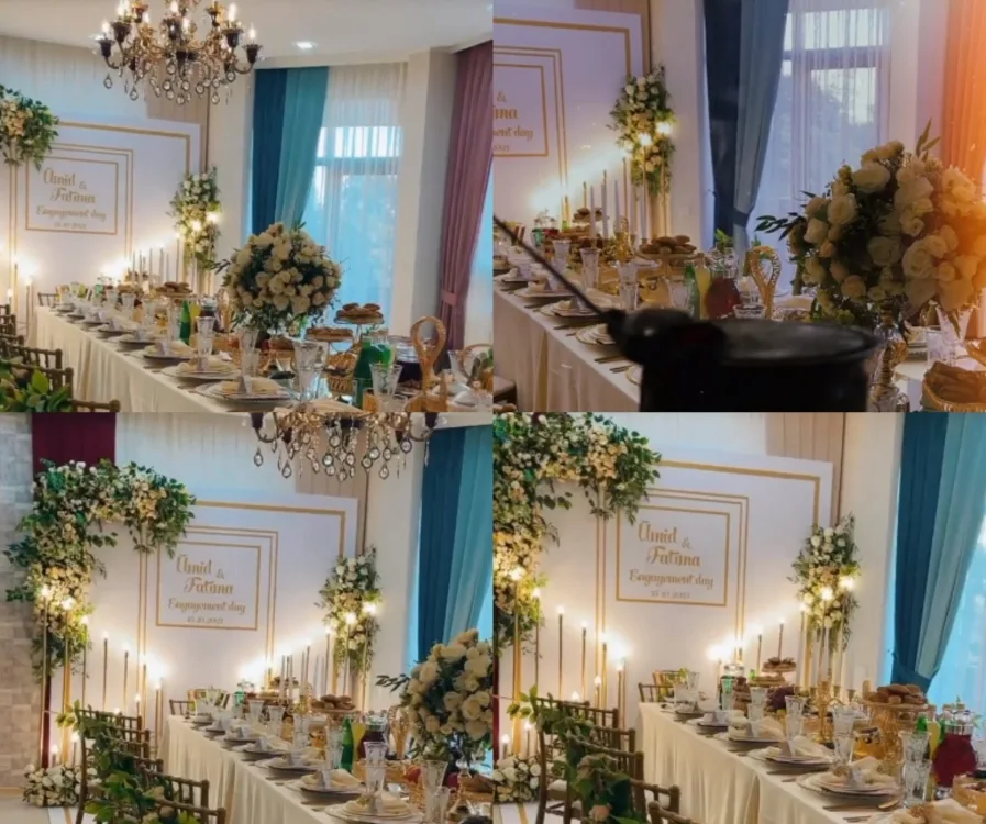 Xalq artisti Alim Qasımovun nəvəsi nişanlandı - FOTOLAR