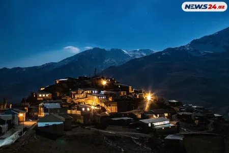 Yerdən uzaq, ulduzlara yaxın təbiət möcüzəsi : XINALIQ - FOTOREPORTAJ