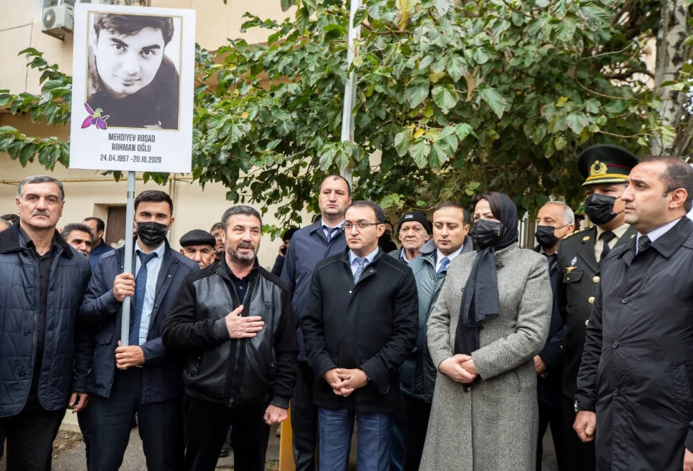 Şəhidin adına olan bulaq - İSTİFADƏYƏ VERİLDİ - FOTO/VİDEO