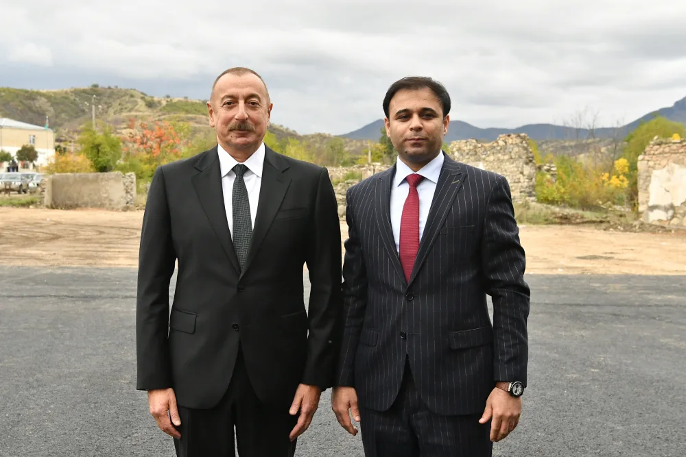 Prezident və birinci xanım Zəngilan ictimaiyyətinin nümayəndələri ilə görüşdülər - FOTOLAR