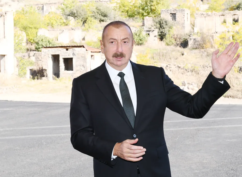 Prezident və birinci xanım - Qubadlıda - FOTOLAR - YENİLƏNDİ