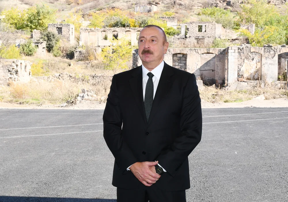 Prezident və birinci xanım - Qubadlıda - FOTOLAR - YENİLƏNDİ