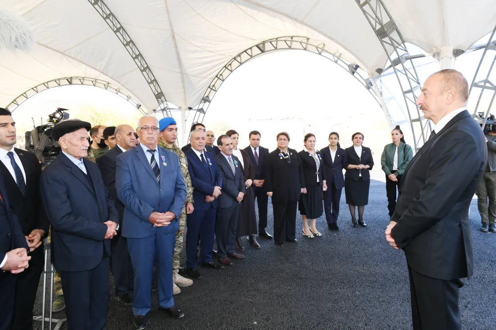 Prezident və birinci xanım - Qubadlıda - FOTOLAR - YENİLƏNDİ