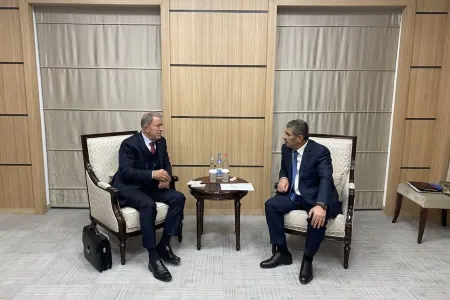 Zakir Həsənovla Hulusi Akar görüşdü