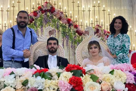 Azərbaycanlı aktyor ailə həyatı qurdu - FOTOLAR