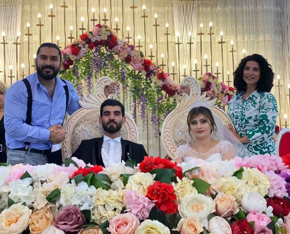 Azərbaycanlı aktyor ailə həyatı qurdu - FOTOLAR